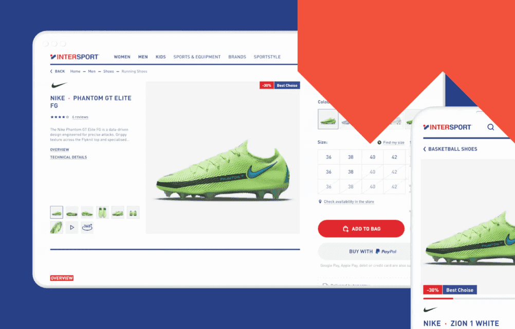 Sales ready website image